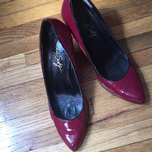 Patent magenta pink heels - miss sixty